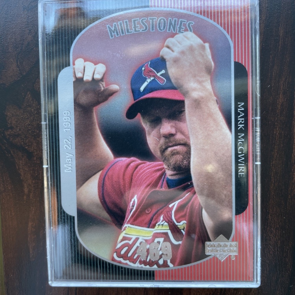 1999 Upper Deck Mark McGwire 500 Milestones Mark McGwire #27 MLB Cardinals - Picture 2 of 5